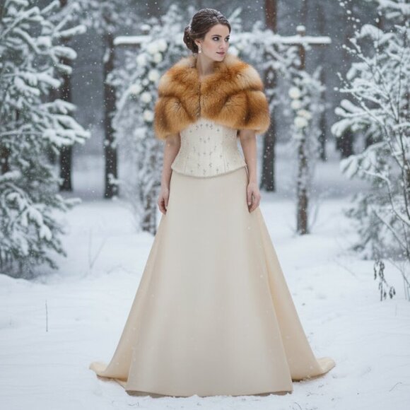 Pronovias Barcelona Dresses & Skirts - 👑Pronovias Barcelona Bridal | Y2K Champagne Gown | Beaded Bustier Peplum Corset